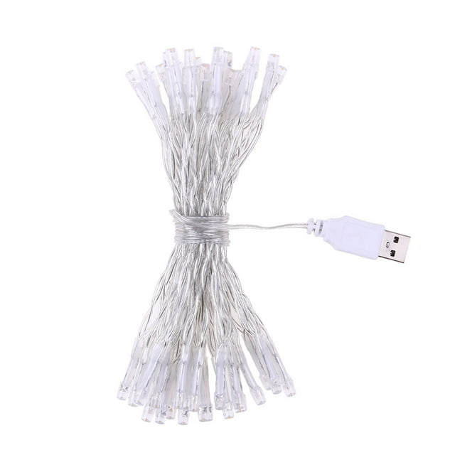 Amdohai 4M 40 L-EDs USB String Light Décoration de Fête de Noël StarryLight