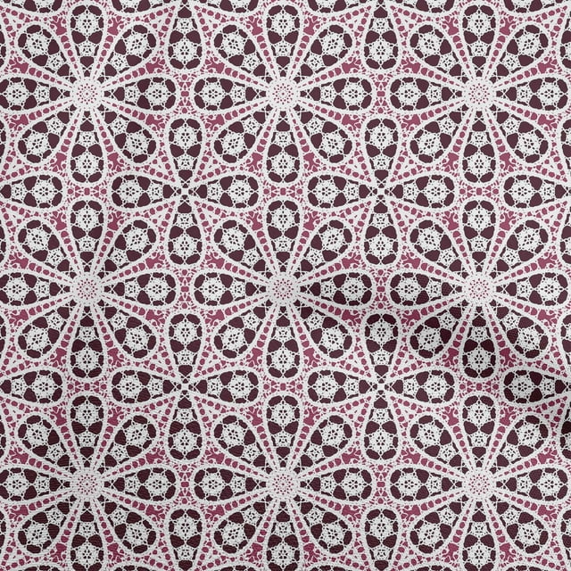 oneOone Velvet Plum Fabric Block Sewing Craft Projects Fabric Prints By Yard 58 Inch Wide-78