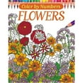 thumbnail image 1 of Color by Numbers - Flowers Adult Coloring Book, 1 of 1