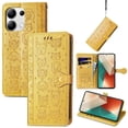 thumbnail image 1 of Funda Cartera FOXDOCK para Xiaomi Redmi Note 13 4G , Flip PU con Relieve de Gatos y Perros, Tarjetero y Soporte, 1 of 6