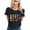 Black, variant on Fashion Unisex Heart Confetti Print T Shirt Casual Comfortable Crew Neck Short Sleeve Tee For And Tee Shirt Women Graphic