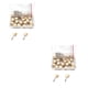 thumbnail image 3 of Matsuzay Colgadores para cuadros, gancho colgante de doble cabeza para uñas, póster, espejo, alfiler de joyería, herramienta doméstica de Cilindro de 25 piezas 2Conjunto, 3 of 6
