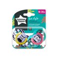 thumbnail image 2 of Tommee Tippee Closer to Nature Fun Pacifier (Designs Will Vary), 2 of 6
