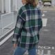 thumbnail image 5 of Blusas de otoño con cuello en V para mujer Estilo casual de un solo pecho Traje de diario de corte holgado FLhrweasw Para estrenar, 5 of 8