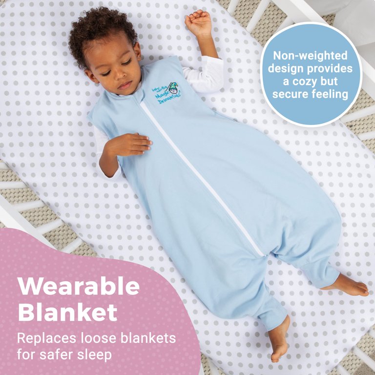 WONDAY Toddler Sleep Sack With Feet, 0.5 Tog Sleeping Sacks For Walking With Legs 12-18 Months 5T 7T