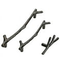 thumbnail image 3 of Tree Branch Rural Furniture Handle Black Silver Cabinet Knobs And Handles Kitchen Pulls Drawer Knobs 96mm 128mmGift, 3 of 5