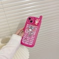 thumbnail image 1 of Funda de teléfono Kawaii Sanrio Kuromi My Melody, con lente todo incluido, Ip11/12Pro/13, regalo antisísmico y anticaída, 1 of 4