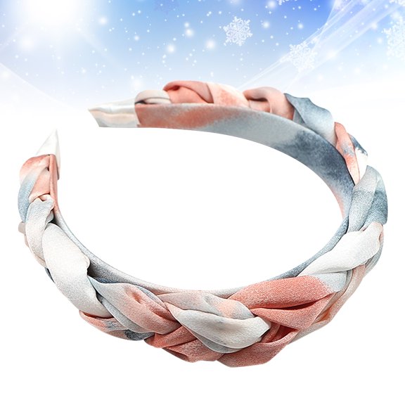 ETEREAUTY Braided Headdress Fashion Headband Multi Color Fine Workmanship for Daily Wear