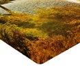 thumbnail image 2 of Ambesonne Colorful Fitted Sheet, Sunset Forest Canada, Twin XL Size, Multicolor, 2 of 3