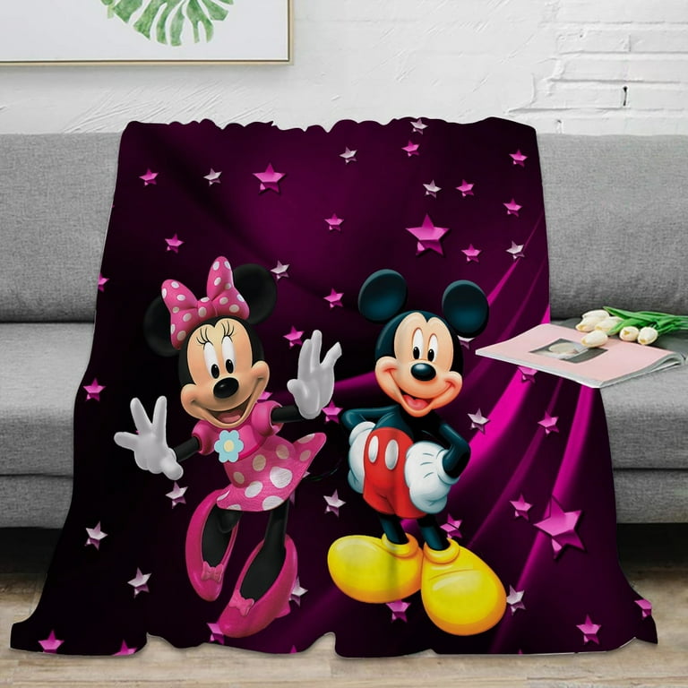 Mickey and minnie mouse blanket sales