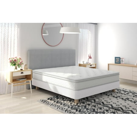 Signature Sleep Gold 10" Revive 5-Zone Independently Encased Coil Mattress and Foundation, Multiple Sizes - King