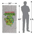 thumbnail image 6 of TMNT Beach Towel, 30"x60", TMNT Group Beach Towel, 6 of 6
