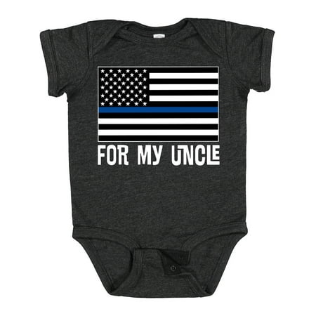 

Inktastic Police Officer Uncle Nephew Gift Baby Boy or Baby Girl Bodysuit