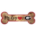 thumbnail image 1 of Fan Creations NCAA Dog Bone Sign, 1 of 2