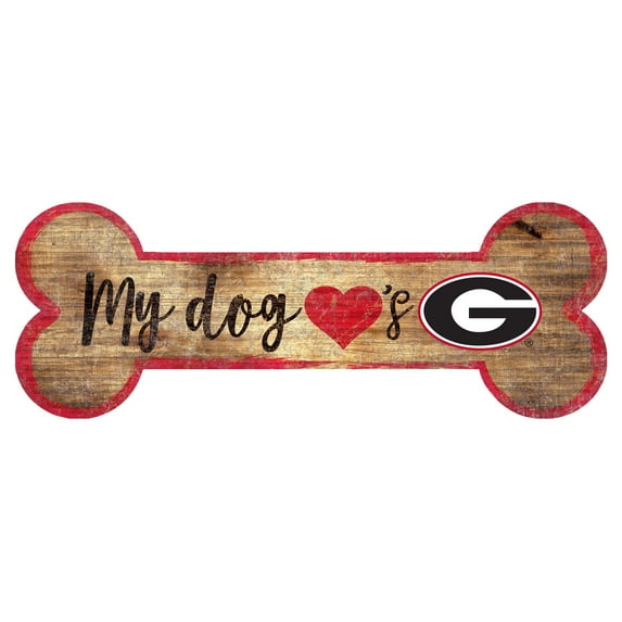 Fan Creations NCAA Dog Bone Sign