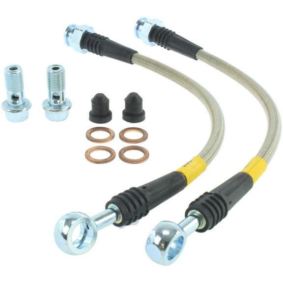StopTech 950.45504 Stainless Steel Braided Brake Hose Kit
