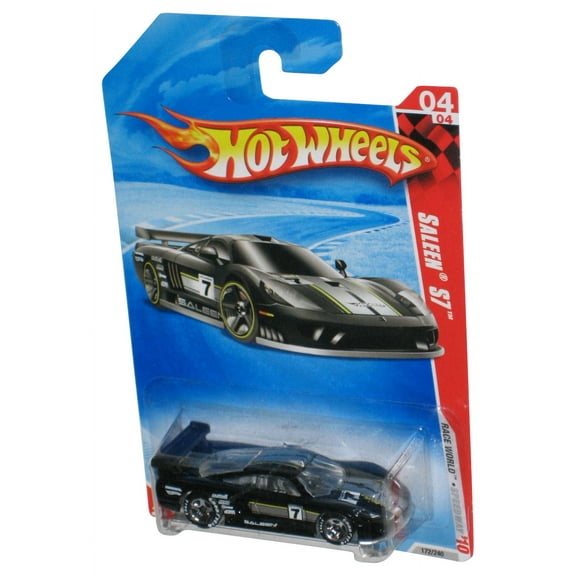 Hot Wheels Race World Speedway '10 Black Sallen S7 Car 172/240