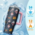 thumbnail image 4 of Winter Goodwill 30oz Christmas Tumbler with Handle, Holiday Festive Coffee Cup with Straw, Stainless Steel Insulated Mug, Xmas Gifts for Women, 4 of 5