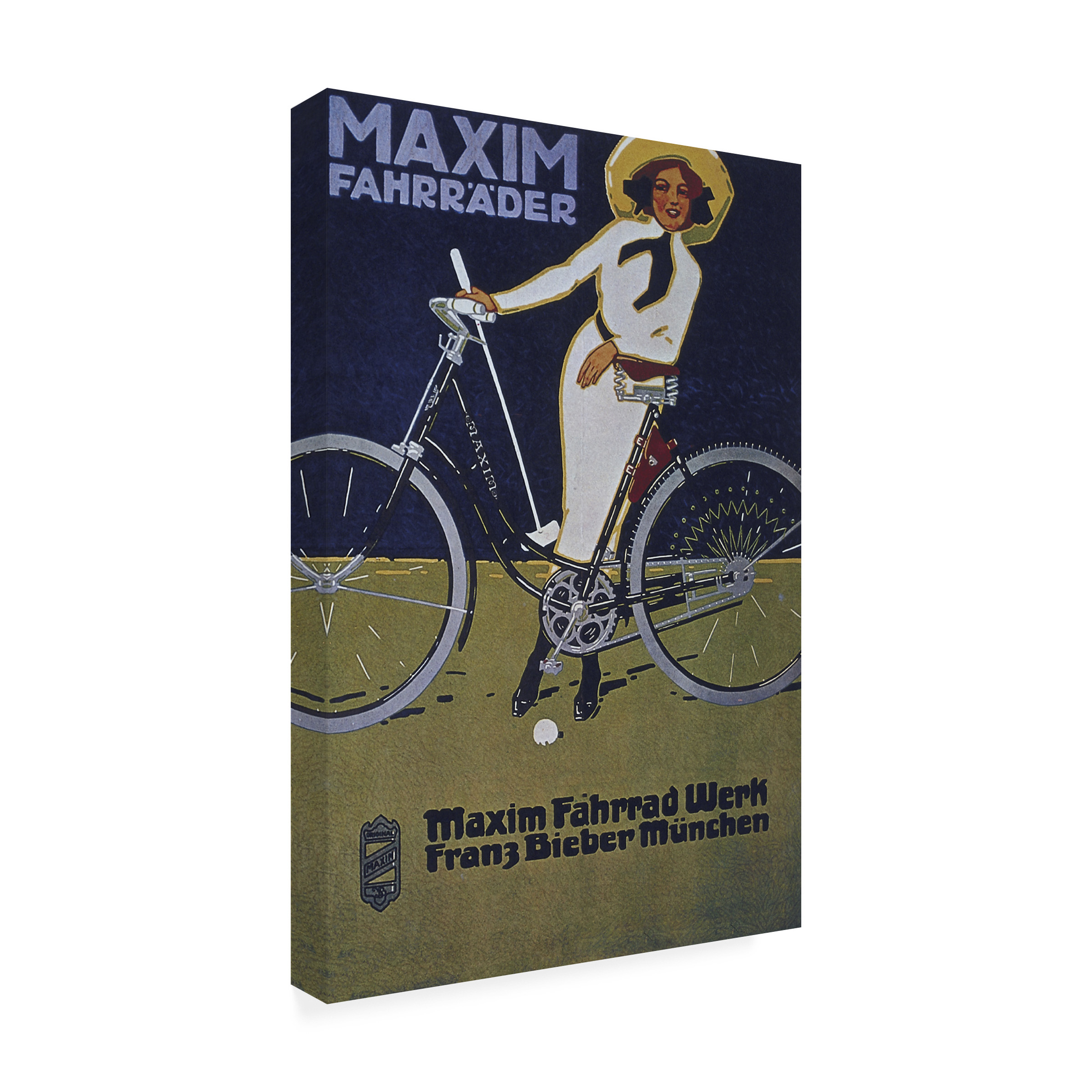 Trademark Fine Art "Bike 43" Canvas Art by Vintage Apple Collection