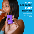 thumbnail image 4 of BACtrack Keychain Breathalyzer (Purple) | Ultra-Portable Pocket Keyring Alcohol Tester for Personal Use, 4 of 8