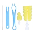 thumbnail image 2 of Baby Feeding Bottle Brush, Sponge Multiple Use Baby Milk Bottle Brush Set Durable  for Tableware Cleaning Tools, 2 of 7