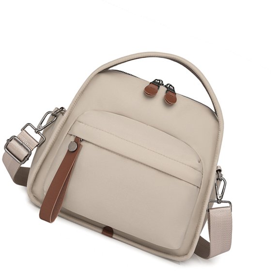 Super light Nylon Crossbody Bag with Adjustable Strap Multiple Pockets for Travel Work Essentials