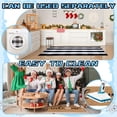 thumbnail image 4 of Juego de felpudos Duraaamo Winter Coir Outdoor Snowflake Christmas, 4 of 6