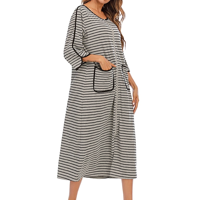 cotton house dress with zipper WHITE ZIPPER DRESS IN HONEYCOMBED COTTON WITH STARS  House of Avida