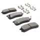 thumbnail image 2 of Pastillas De Freno Traseras Semimetálicas De Calidad Construidas 1001-0383M Compatibles Con Chrysler/Dodge/Eagle/Mitsubishi/Plymouth 1988-2012 (3000Gt Avenger Colt Eclipse Expo Expo Lrv Galant Sebring, 2 of 5