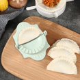 thumbnail image 4 of TIELUTT Kitchen Tools Dumpling Making Family Set Pattern Lazy Artifact Easy and Fast with Significant Dumpling Liner Mini Pie Steamed Dumpling Thin Crust Pizza Dough Pot Stickers Dumplings Dough, 4 of 5