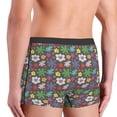 thumbnail image 2 of Haiem Daisies Flowers Men's Boxer Briefs, Every Day Comfort Stretch Cotton Moisture-Wicking Underwear-Medium, 2 of 8