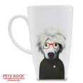 thumbnail image 1 of Empire Art Direct MUG-PR002-20 20 oz Animaux de Compagnie Soupe de Roche Collection Fine Os Porcelaine Café Tasse - Blanc, 1 of 2