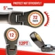 thumbnail image 4 of Juego de llaves WORKPRO Flex Head Stubby Ratcheting 8 piezas SAE, 4 of 8