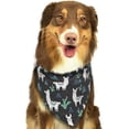 thumbnail image 5 of Dog Bandanas, Cartoon Pyramid Cute Alpaca Cactus Adjustable Dog Scarf Triangle Bib Handkerchief Accessories for Small Medium Large Dogs, Cats, Pets, 5 of 6