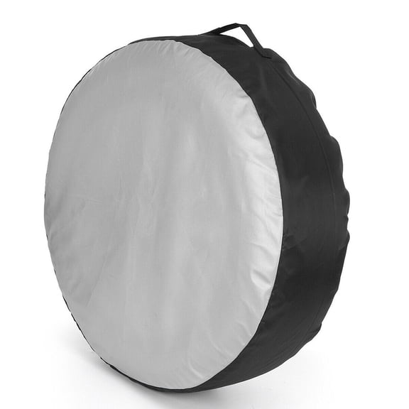 Set of 4 Waterproof Tire Covers for 13-19 Inch SUVs and Mini Cars