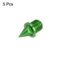 thumbnail image 4 of Track Spikes 1/4 Inch Carbon Steel Lightweight for Sprint Track Shoes, Green, 5 Pieces, 4 of 6