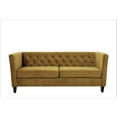 thumbnail image 3 of Uspridefurniture Lisette Velvet 2Pcs Living Room Set,Yellow, 3 of 5