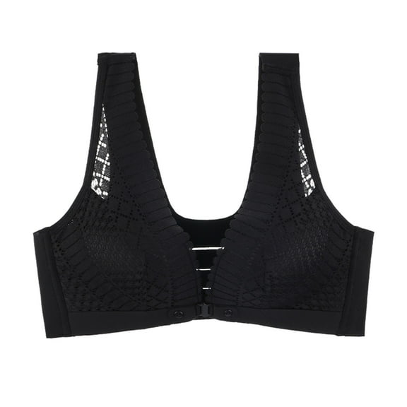Everyday Bras for Women Padded Sports Bras Women Bra Push up Women's Push up Bras Bras 36c Wireless Bras for Women Support Bulk Bras High Support Sports Bras Bra to Make Look Smaller Pack Black 44