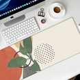 thumbnail image 4 of Desk Pad Protector,Mouse Pad with Non-Slip Rubber Base,Textured & Waterproof Mousepad with Stitched Edges,Large Desk mats for Computers,Laptop,Gaming,Office & Home,31.5 x 11.8 in,Modern Abstract, 4 of 5