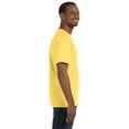 thumbnail image 3 of Hanes Men's 3 Pack Authentic 6 Oz Cotton Crewneck Daffodil Yellow T-Shirt, Size 4XL, 3 of 3
