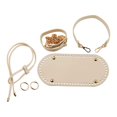 thumbnail image 4 of Base inferior para bolso de crochet para mujer, set para hacer bolsos de crochet para bolso de hombro. Beige, 4 of 9