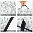 thumbnail image 6 of Light Blue Christmas Snowman Pattern Toddler Nap Mats for Kids Preschool,50"x20" Sleeping Mat Bag or Kids,Toddler Sleeping Bag,Toddler Nap Mat or Daycare, 6 of 6