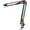 Black (RGB Arm), variant on FIFINE BM88 Low Profile Microphone Boom Arm Stand, Heavy Duty Desk Mic Arm, 29in Adjustable Length with Cable Management, Mount & Adapter for Podcast, Streaming, Gaming