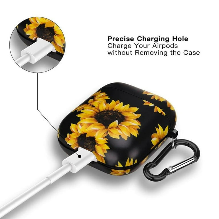 Zendure Sunflower AirPods Gen 1 and 2 Floral Wireless