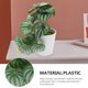 thumbnail image 2 of Planta artificial en maceta de escritorio, planta artificial en maceta, adorno para oficina y hogar., 2 of 8