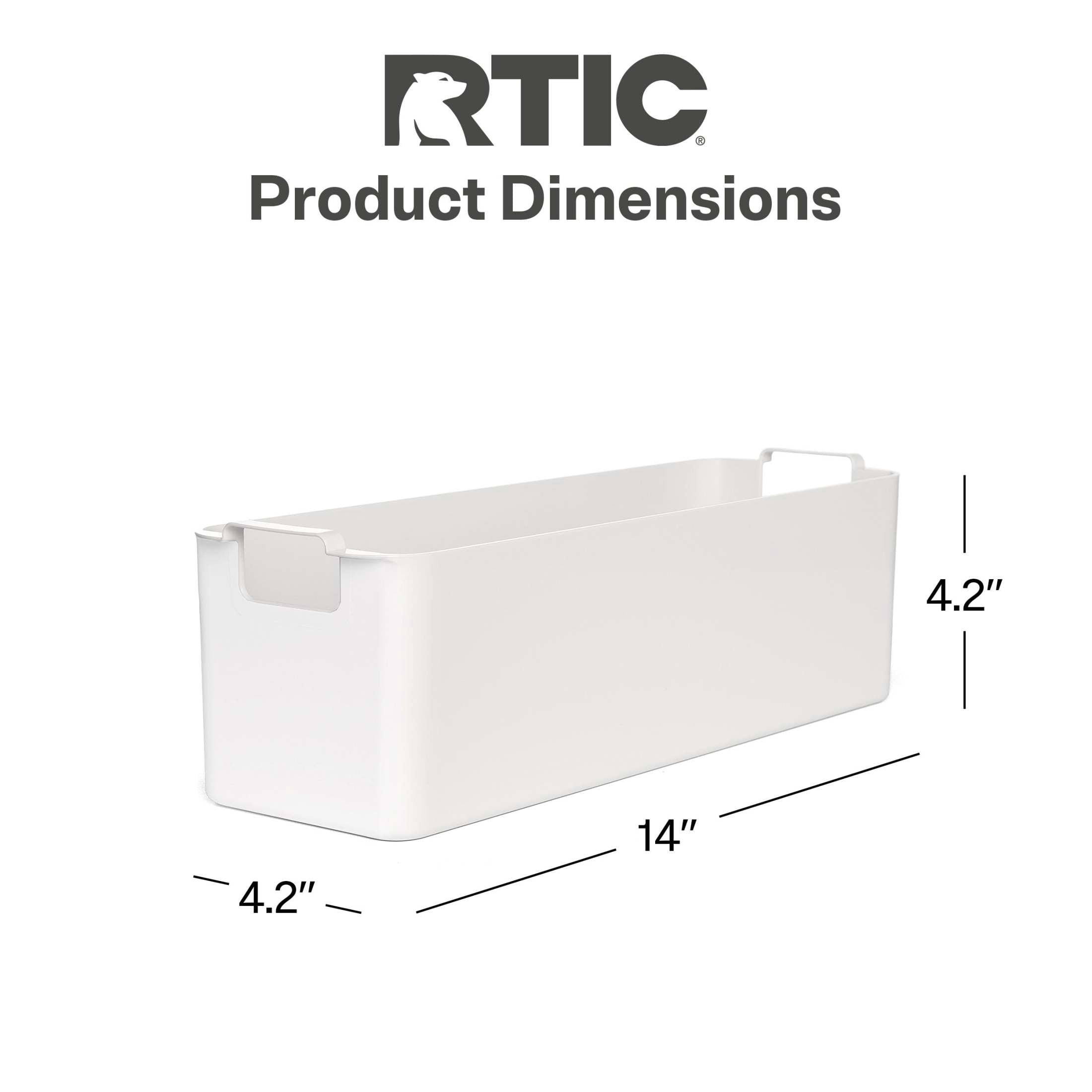 RTIC Dry Goods Basket, for 22 QT Ultra-Light Cooler, White