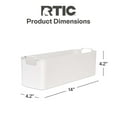 thumbnail image 4 of RTIC Dry Goods Basket, for 22 QT Ultra-Light Cooler, White, 4 of 5