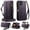 Purple, variant on Allytechgroup Wallet Case for iPhone 11 with Credit Card Slot, RFID Blocking PU Leather Flip Case with Shoulder Strap Wrist Strap Compatible with MagSafe Shockproof Full Body Cover, Black