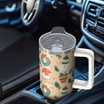 thumbnail image 5 of Christmas Day 30oz Holiday Tumbler with Handle, Festive Winter Coffee Cup, Insulated Stainless Steel Mug with Straw, Gifts for Women Men, 5 of 5