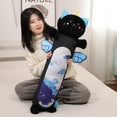 thumbnail image 5 of Cojín suave de tamaño gigante de 150cm, juguetes de peluche de gato, almohada larga rellena, regalos de cumpleaños, regalo para niñas y niños, 5 of 5